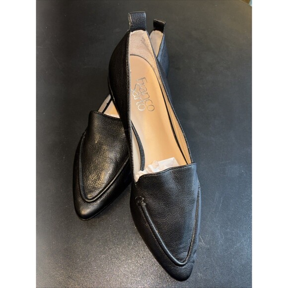 Franco Sarto Susie Women’s Size 7 Pointed Toe Leather Loafers Flats - Picture 1 of 12